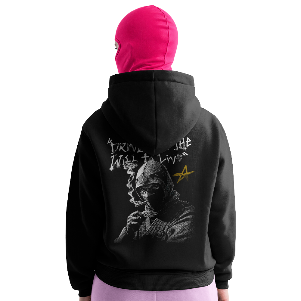 Moletom Will To Win Feminino + Balaclava