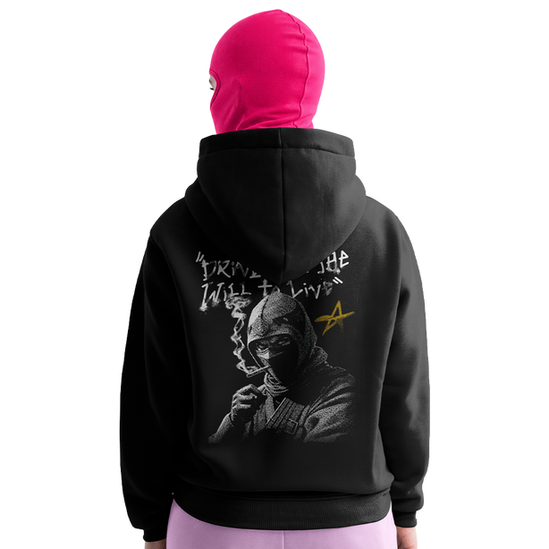 Moletom Will To Win Feminino + Balaclava