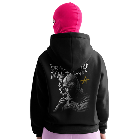 Moletom Will To Win Feminino + Balaclava